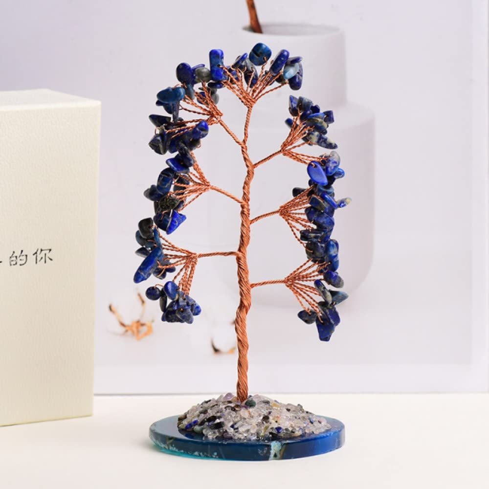Cristal améthyste naturel en arbre de vie pour créer un coin méditation et zen chez soi