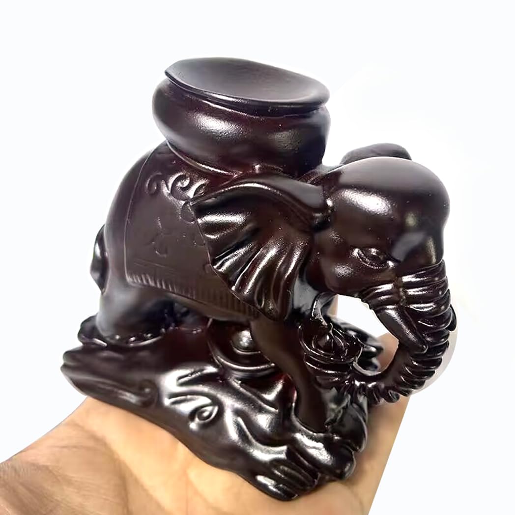 Amazon.com: Fengtaike 水晶球展示架大象形球架- 桌面裝飾擺件適用於