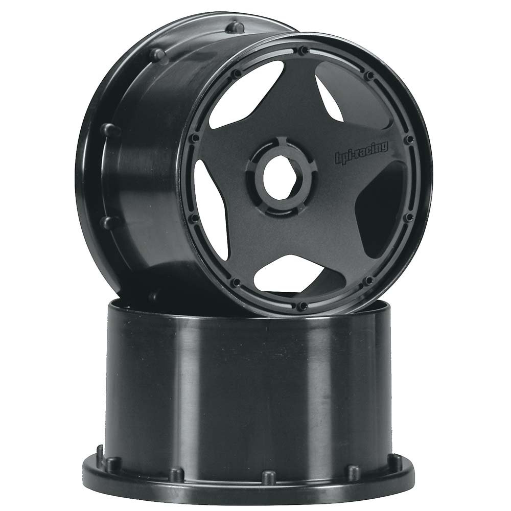 HPI Racing3226 Baja Super Star Wheel, 120 x 75mm, Black, 2-Piece