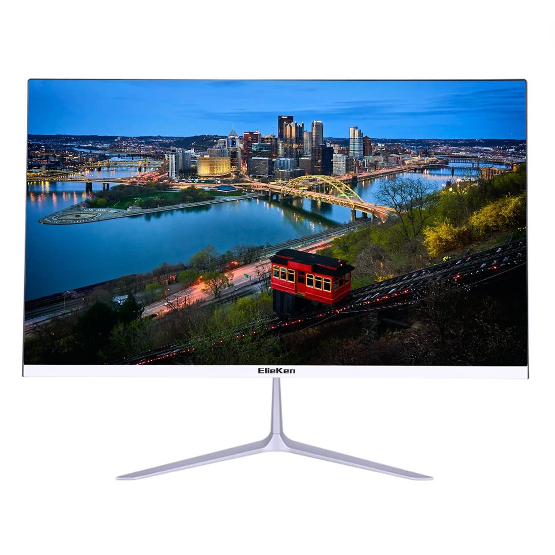 Desktop Computer All in One PC 23.8 inch All in One Desktop All in One Computer, Intel Core i5-3210M Processor, 8 GB RAM, 256 GB SSD, Windows10 Pro All in One Desktop Computer White BL238