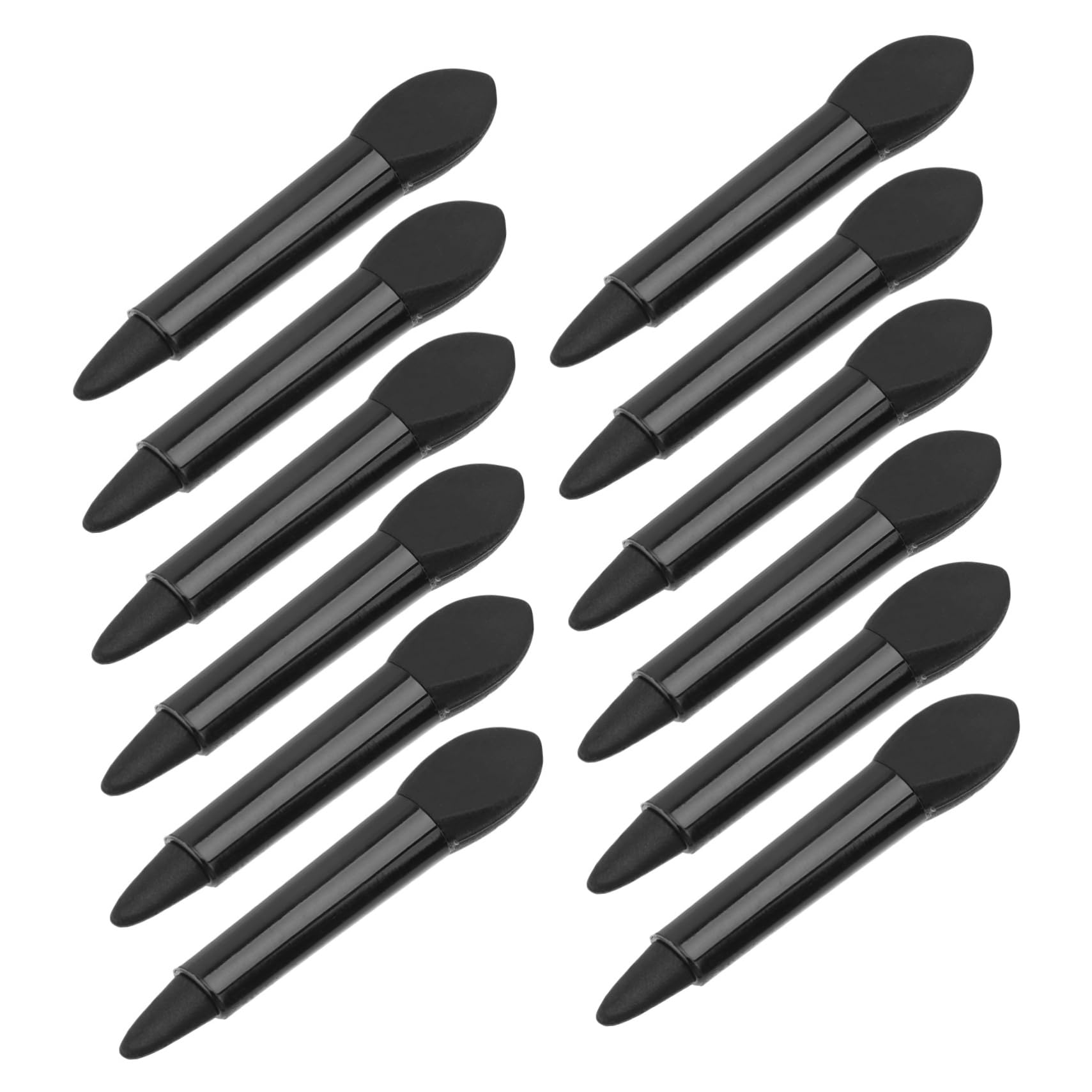 FRCOLOR 20pcs Double-ended Lip Silicone Makeup Brush for Face Lip Mask Applicator Tool