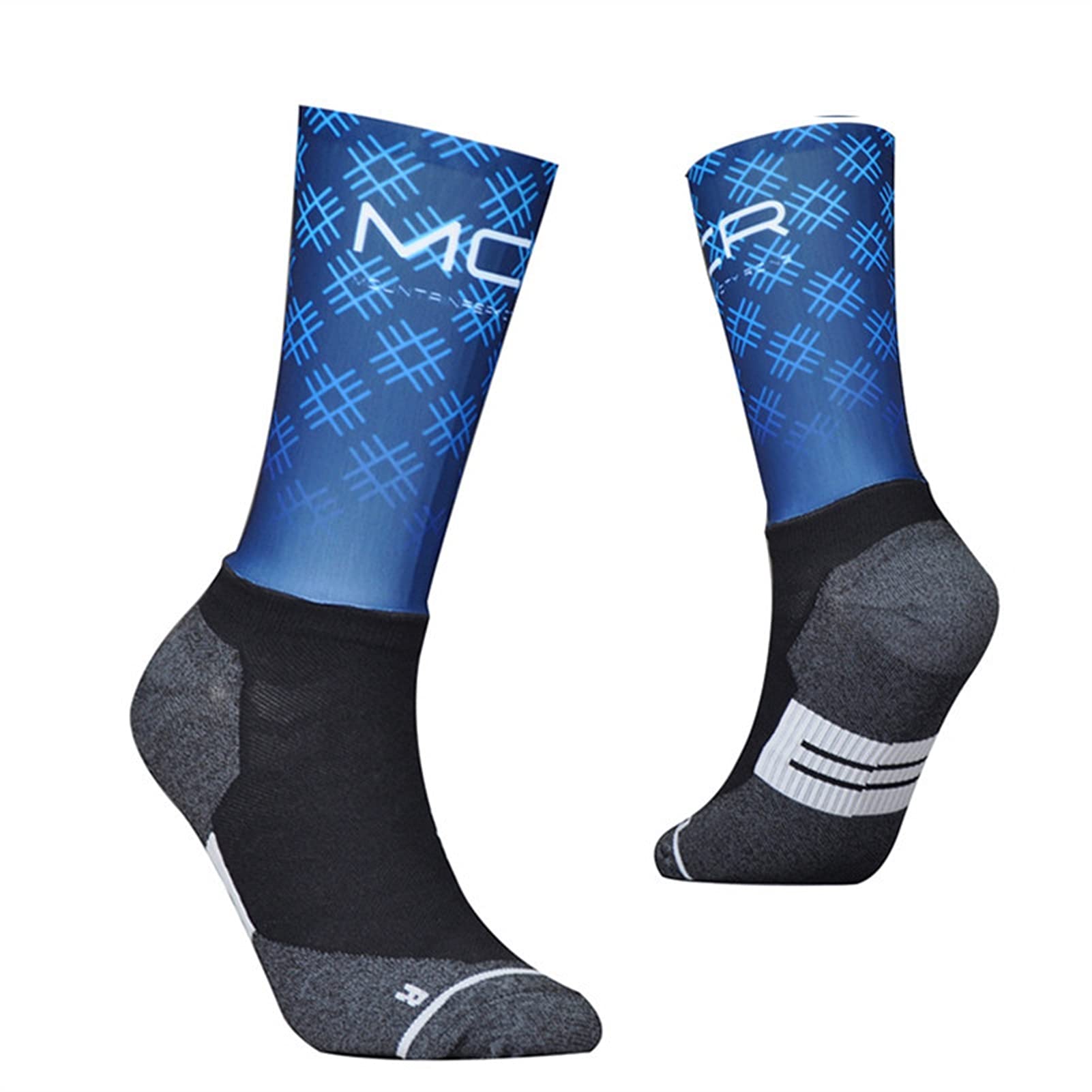 Antideslizante profesional calcetines de bicicleta de bicicleta de compresión de bicicleta calcetines deportivos hombres y mujeres calcetines deportivos calcetines de ciclismo de carreras calcetines d