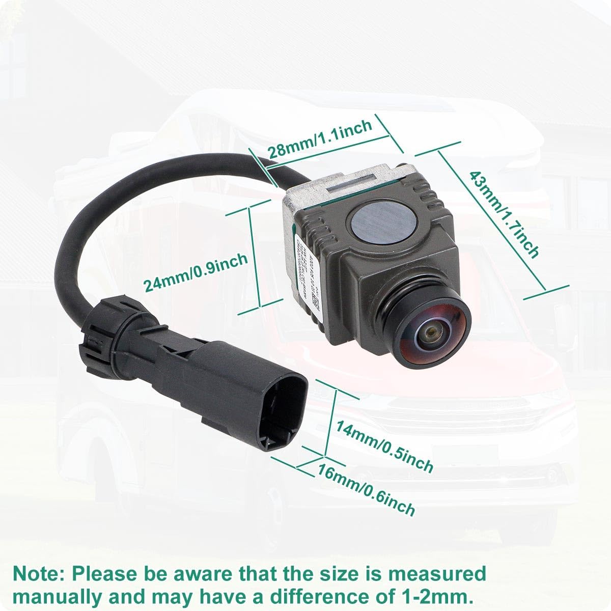 A0009051003 Rear View Camera Replacement for Mercedes-Benz GLE63 E400 W166 X204 C207 W212 X166, OE Backup Cam Replaces A 000 905 10 03, 0009051003, 000-905-10-03 by GreenYi