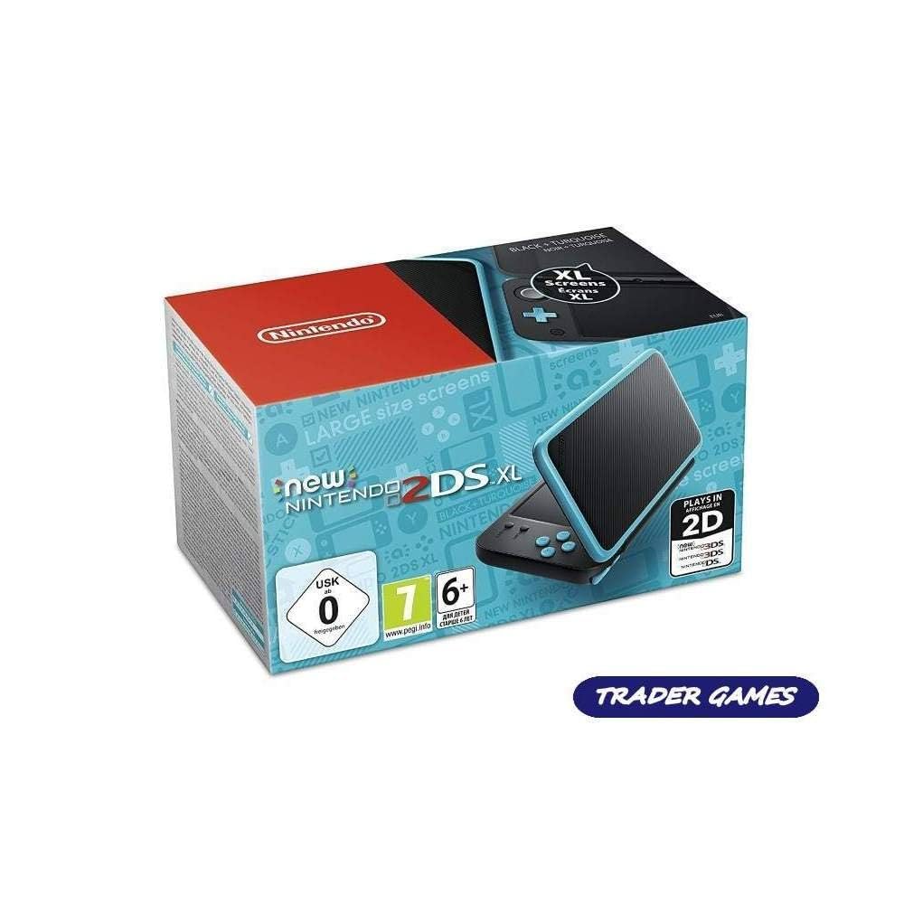 Console New Nintendo 2ds Xl Noir + Turquoise : Amazon.pl