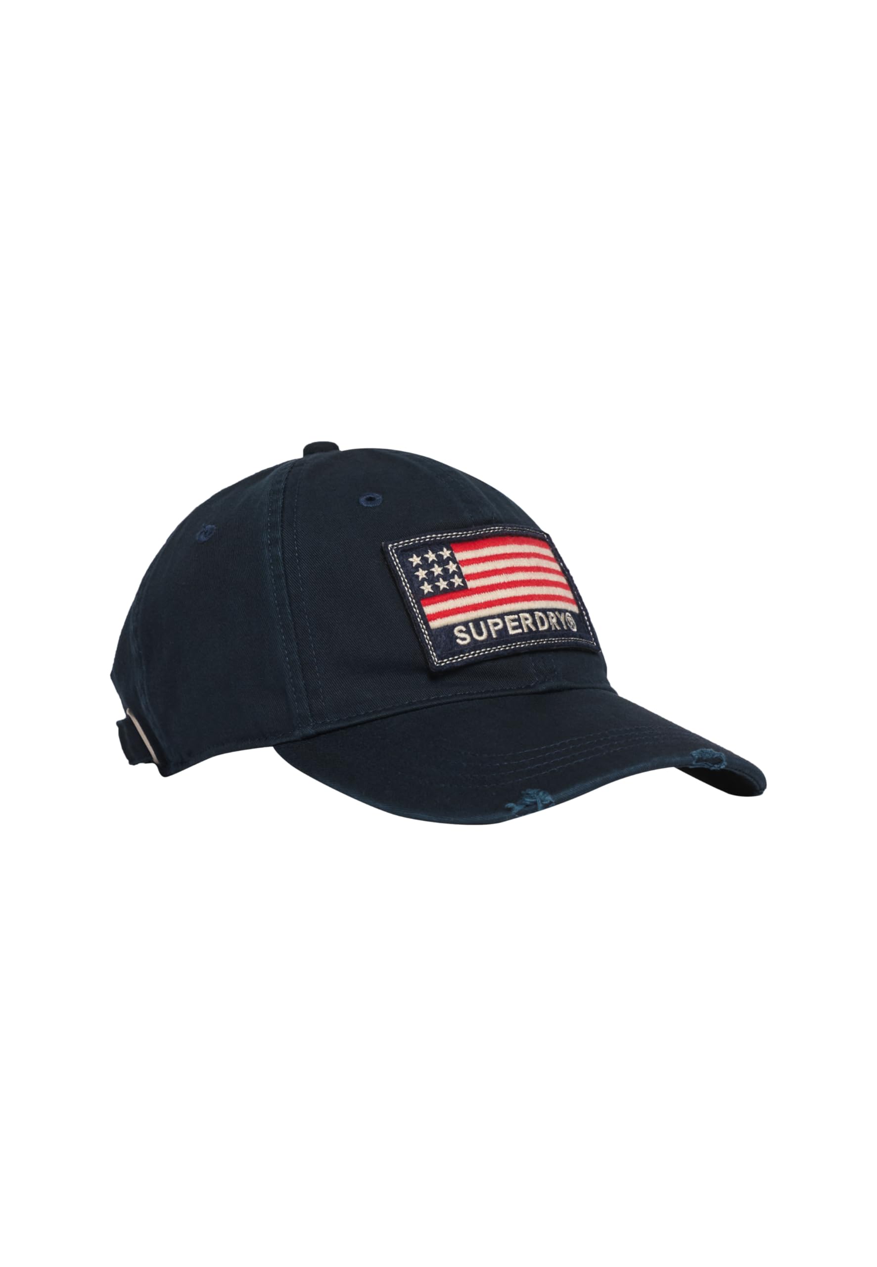 Superdry Men's Blue Patched Baseball Cap One Size