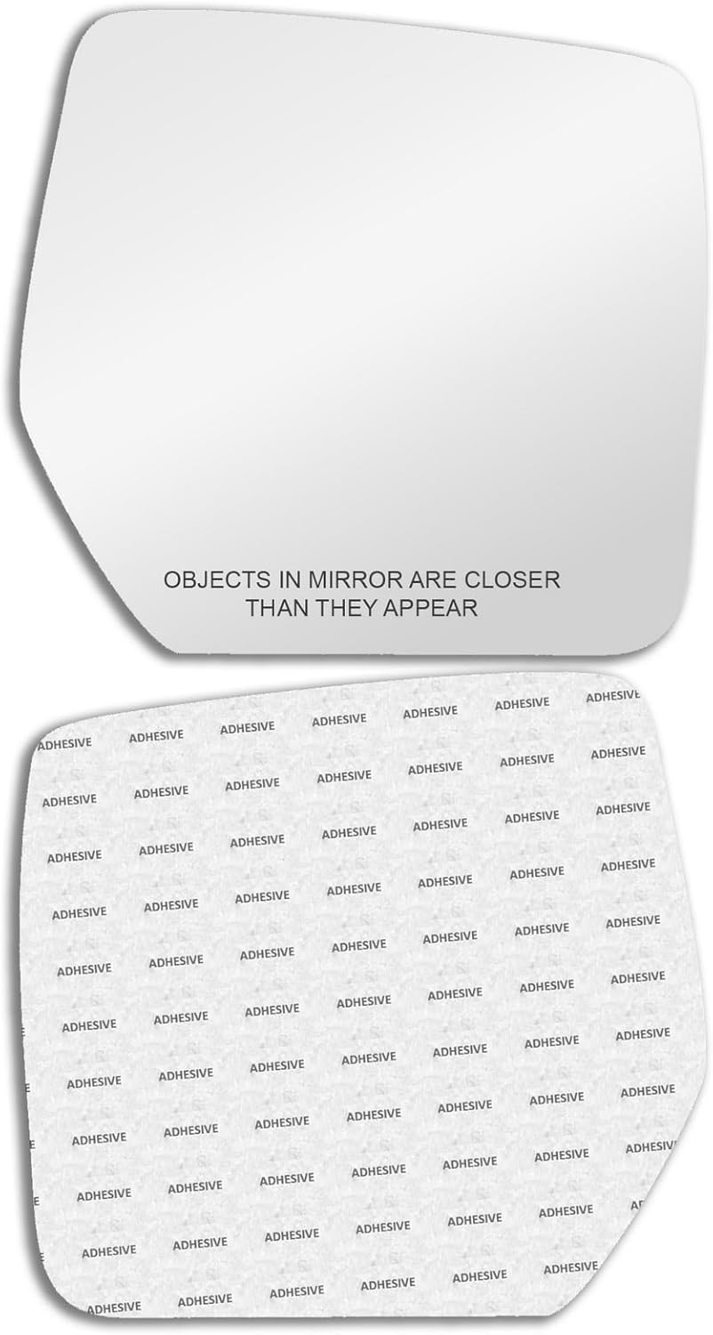 New Replacement Mirror Glass with FULL SIZE ADHESIVE for DODGE NITRO JEEP LIBERTY Passenger Side View Right RH