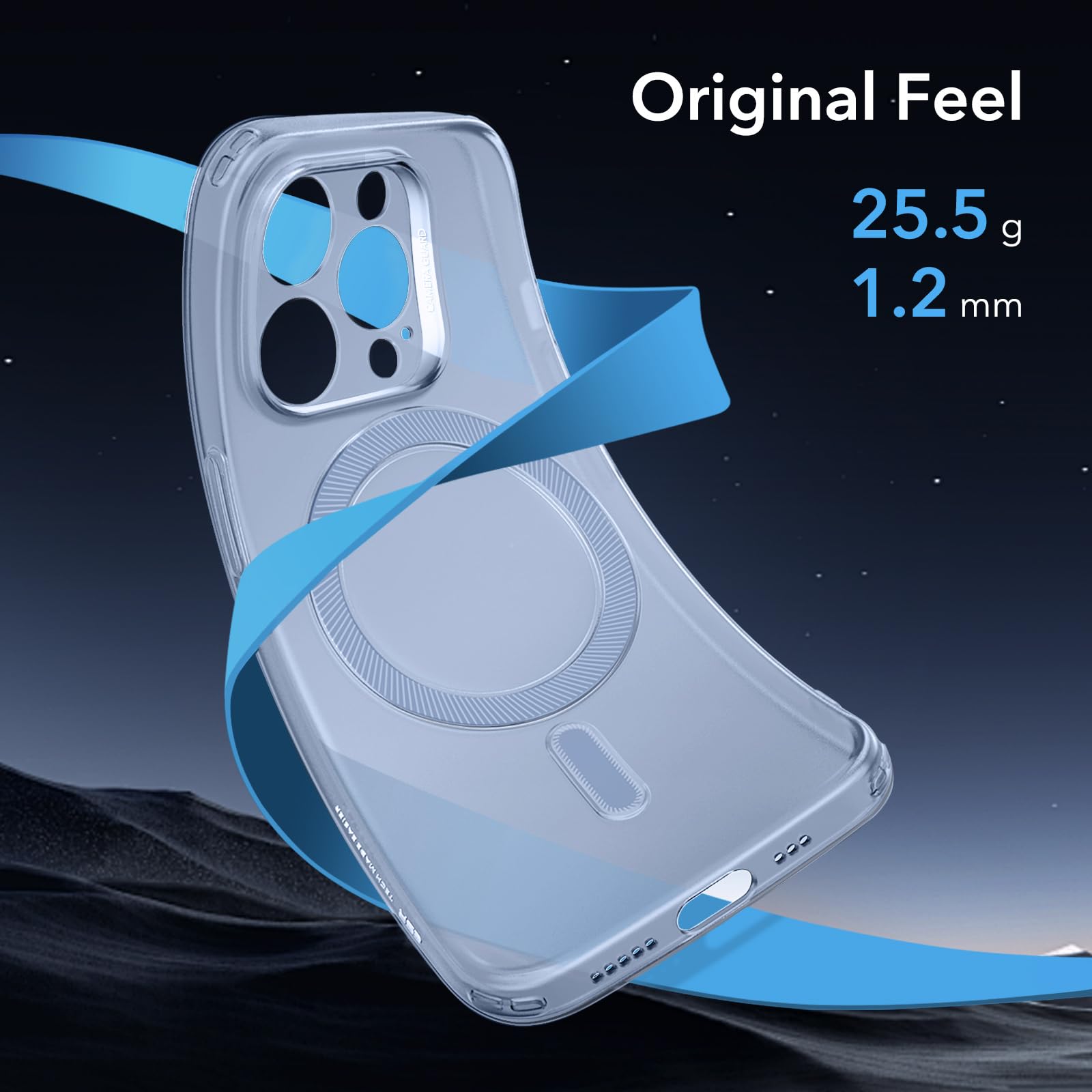 ESR for iPhone 13 Pro Case, Compatible with MagSafe, Military-Grade Protection, Resists Yellowing and Scratches - Image 3