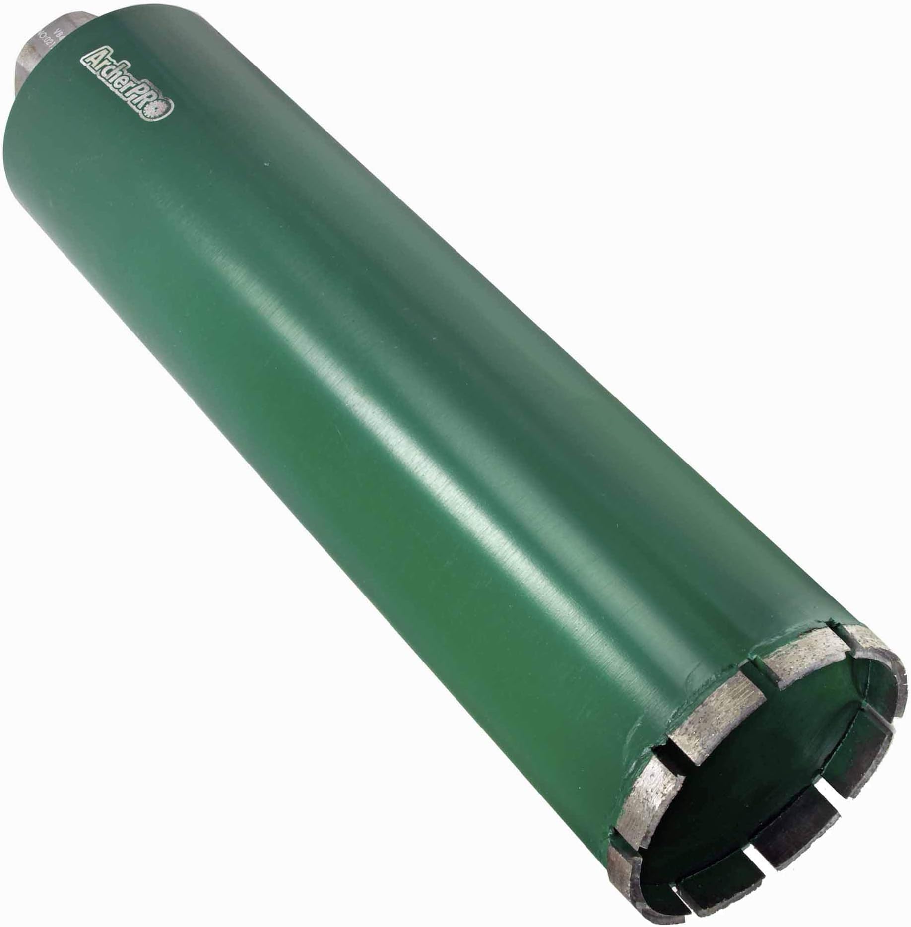 Archer PRO 3" in. Aggressive Diamond Turbo Core Drill Bits with V-tip for use with core Drill Stand rig. for Concrete Drilling, Masonry, Cinder Blocks.