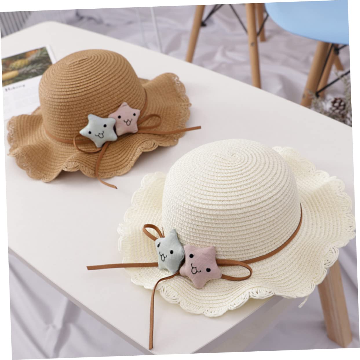 Veemoon 1pieza Sombrero De Protección Solar para Niño Niña Ligero y Transpirable para Actividades Al Aire Verano