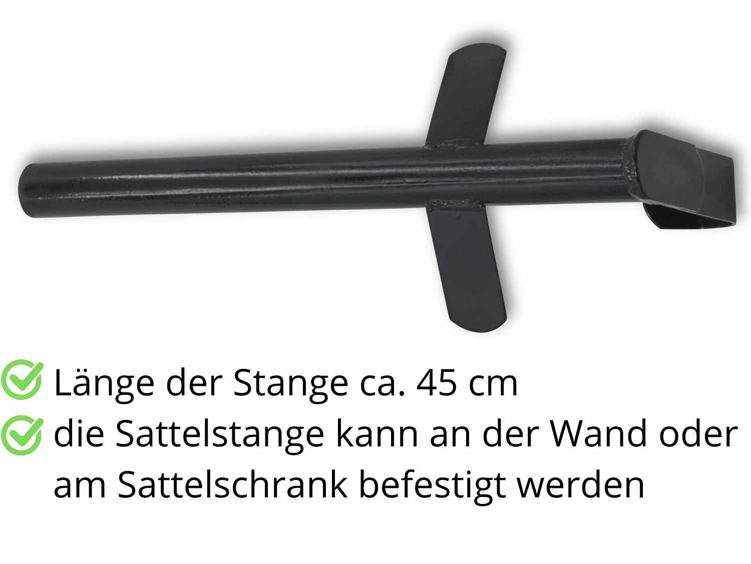 AMKA Sattelhalter klappbar mit seitlicher Auflage