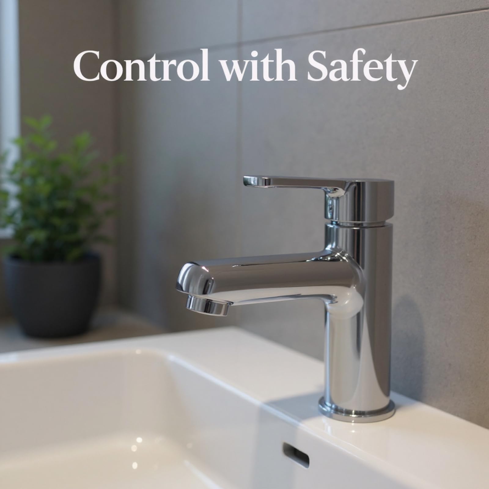 Armaturenaufsatz mit mechanischem Arm und Temperaturanzeige, beleuchteter Wasserhahn Verlängerer fürs Bad, robustes Metall, Chromoberfläche, einfache Montage, präzise Wasserführung