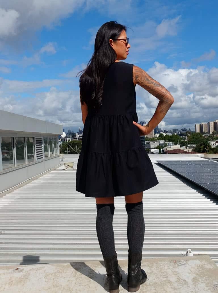 Style Arc Sewing Pattern - Nova Midi Dress (Sizes 10-22)