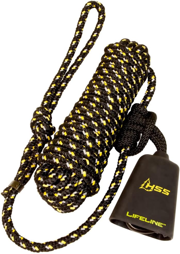 Hunter Safety System Lifeline – Treestand Safety Rope System with Ground-to-Stand Fall Protection & Silent Climbing