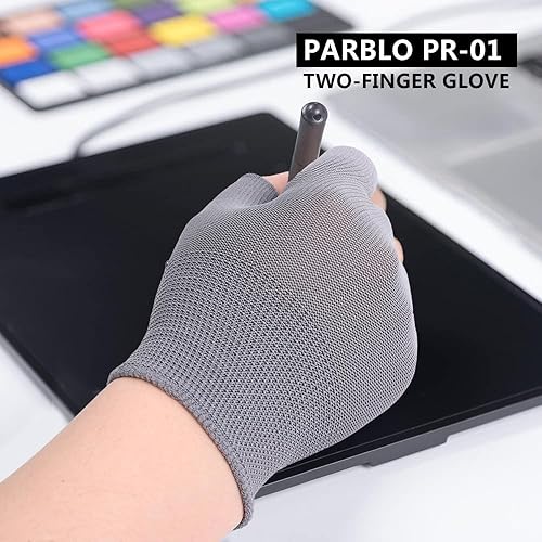 Miniatura 6 de 3 pares de guantes de trabajo sin dedos para hombres y mujeres, guantes de trabajo sin dedos para construcción, nailon, fitness, ciclismo,