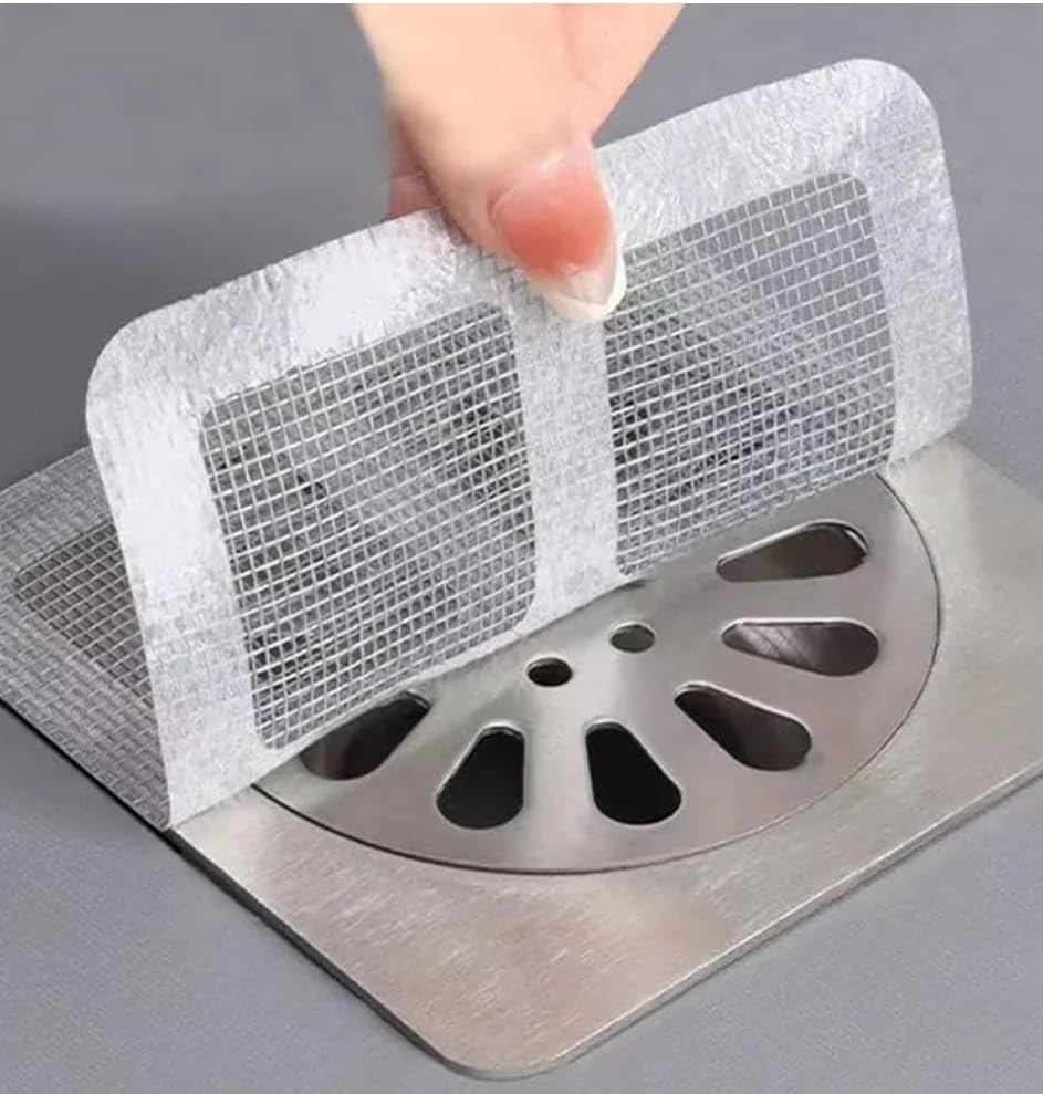 VIVALUXE "Zemin Gideri Koruma Filesi, Kolay Uygulama, Etkili Tıkanma Önleme, Lavabo, Duş Gideri İçin Pratik Çözüm, Dayanıklı ve Uzun Ömürlü Filtre"