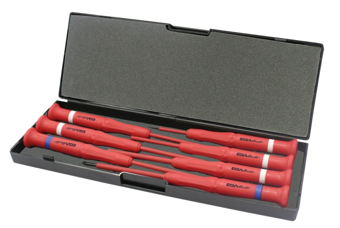 Ega MasterSet of 7 screwdrivers microtronic 1000 v