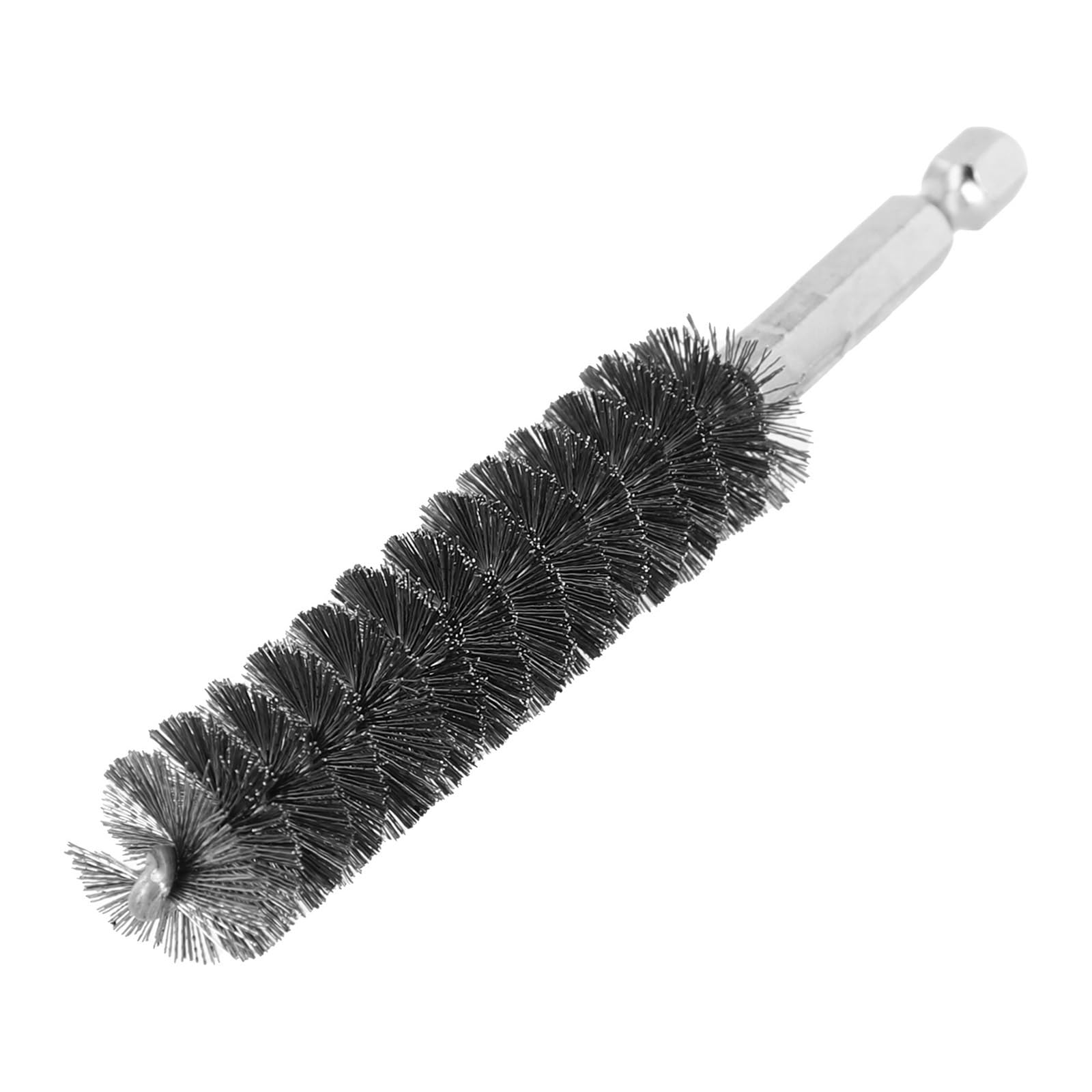 cepillo de alambre, Cepillos de tubo alambre, 1 unidad, 8 -19mm, cepillo perforación acero inoxidable, limpieza retorcido(19mm)
