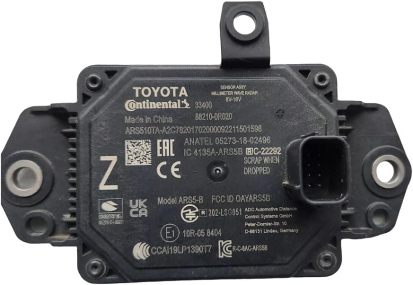 2019-2022 Fit for Toyota Fit for RAV4 Wave Distance Radar Sensor 88210-0R020