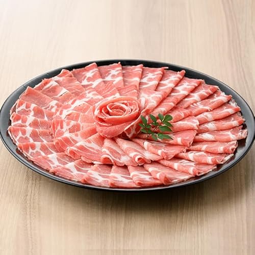 スターゼン 鹿児島県産 黒豚 しゃぶしゃぶ用 肩ローススライス 計1kg・約500g×2パック 国産 豚肉 ブタ 個包装 小分け くろぶた 薄切り うす切り 冷凍配送 akn042-06