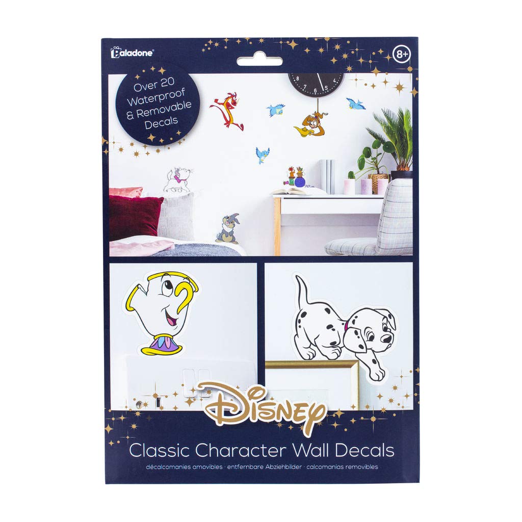 Stickers Muraux Disney Paladone amovibles étanches pour décoration murale chambre