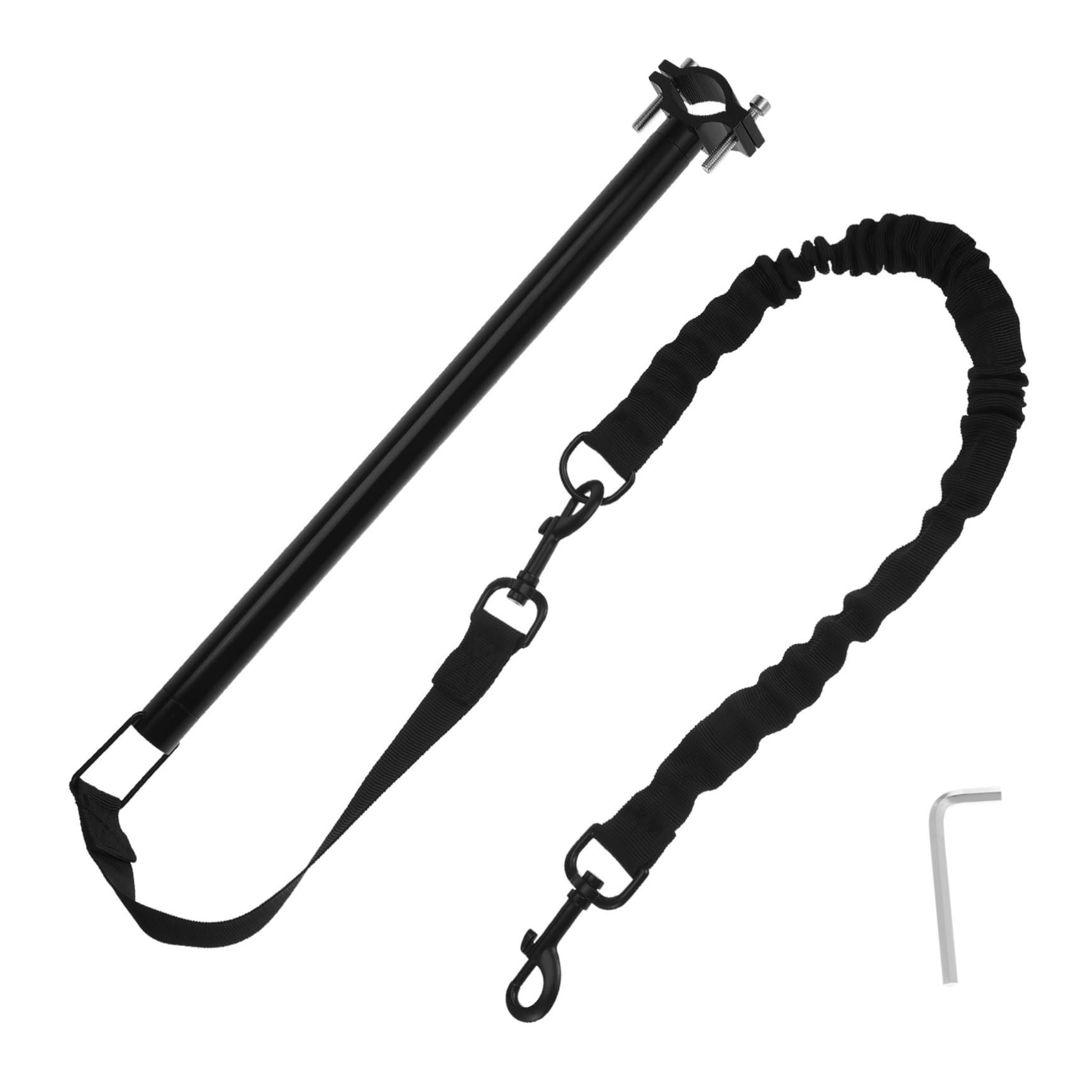 HOLIDYOYO 1Set Dog Leash Attachment for Bicycles Pet Safety Rope for Dogs Easy to Install for Outdoor Activities Like Walking Hiking and Jogging