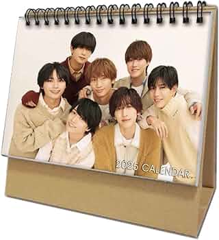 大西流星 なにわ男子　カレンダー スタンドパーツ　フォトカード 厚紙 シール 大西流星 なにわ男子 カレンダー スタンドパーツ フォトカード