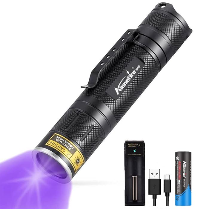 Buy uvBeast NEW V3 365nm Black Light UV Flashlight HIGH DEFINITION