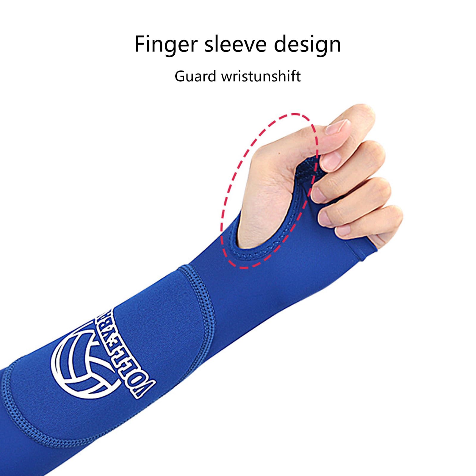 Protège-bras, Manchons De Protection Extensibles Pour Bras De Volley-ball, Avec Coussinet Et Pouce Acheter à Prix Bas - Livraison Gratuite, Avis Réels Avec Des Photos