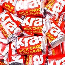 Krackel Miniatures 5lb approx 270 pcs - Milk Chocolate with Crisped Rice