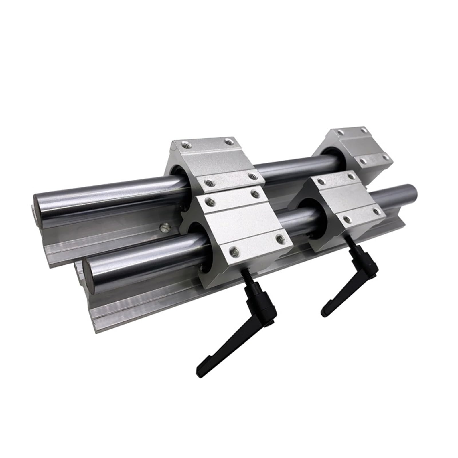 SSIMOO Rail linéaire SBR SBR10 SBR12 Longueur 200-1000mm 1set: 1 PCS Linear Guide SBR10 Ou SBR12 + 2 PCS SBR10UU Ou SBR12UU Blocs for CNC Kindly (Color : SBR12UU, Size : 550mm)