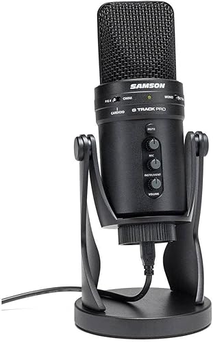 Miniatura 2 de Micrófono profesional USB Samson G-Track Pro con interfaz de audio