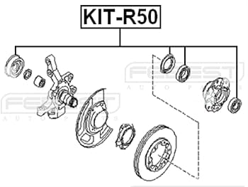 たか Amazon.com: 4022731G01 - Roller Bearing Kit Front Axle Shaft