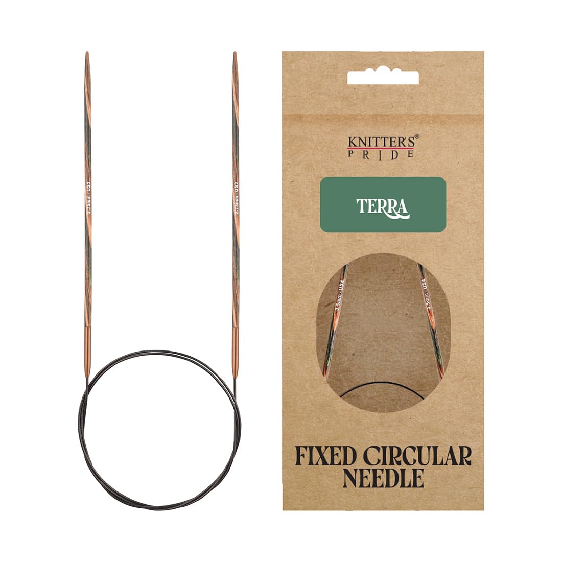 Knitter's Pride Terra Circular Needle 100 cm 2.75 mm - 1 piece
