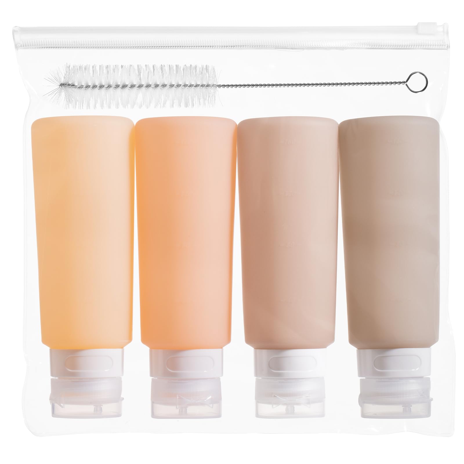 MICEBAY 6 oz Condiment Squeeze Bottles, Leakproof Salad Dressing Container — image 1