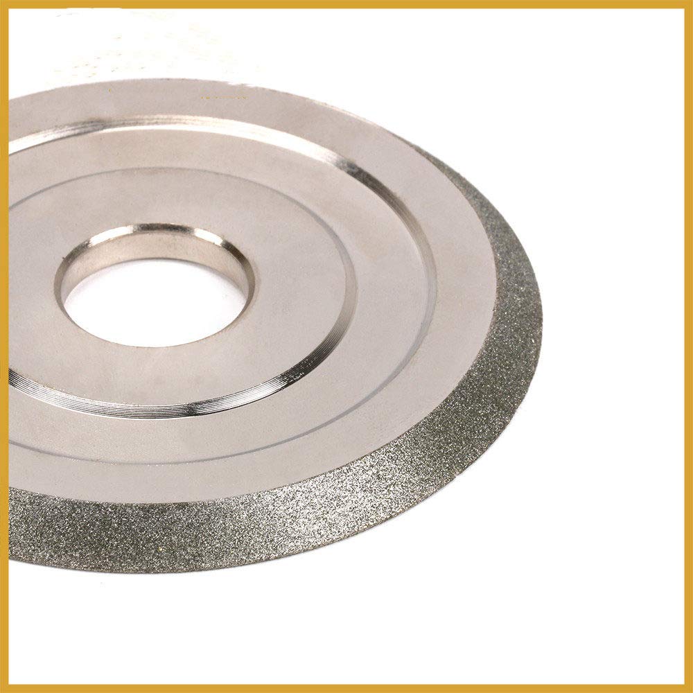 Mola diamantata 85x20x5mm Grana 150 Disco abrasivo for smerigliatrice for Utensili da Taglio abrasivo Angolo di 45 Gradi, Come Mostrato