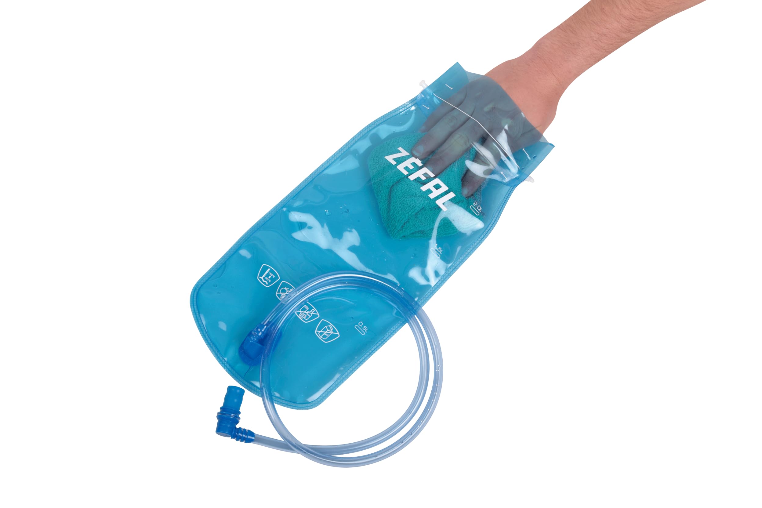 ZEFAL Z Hydro - Sac à Dos Hydratation Vélo - Sac à Dos VTT et Vélo avec Vessie d'Hydratation sans BPA