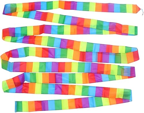 Cinta plana de cola de cometa colorida Streamer cola de cometa 32.8 ft