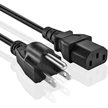 Omnihil 8 Feet AC Power Cord Compatible with Oppo BDP-103 Universal Disc Player