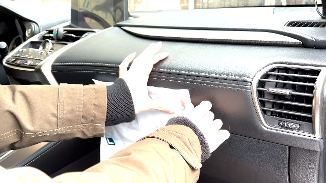Image of Sheebo 12 pcs Easy-Attach Stick-On Adhesive Disposable Car Trash Bag - Durable Leakproof Litter Bags for Cars, Kitchens, Office, Desktop, Camping, RVs