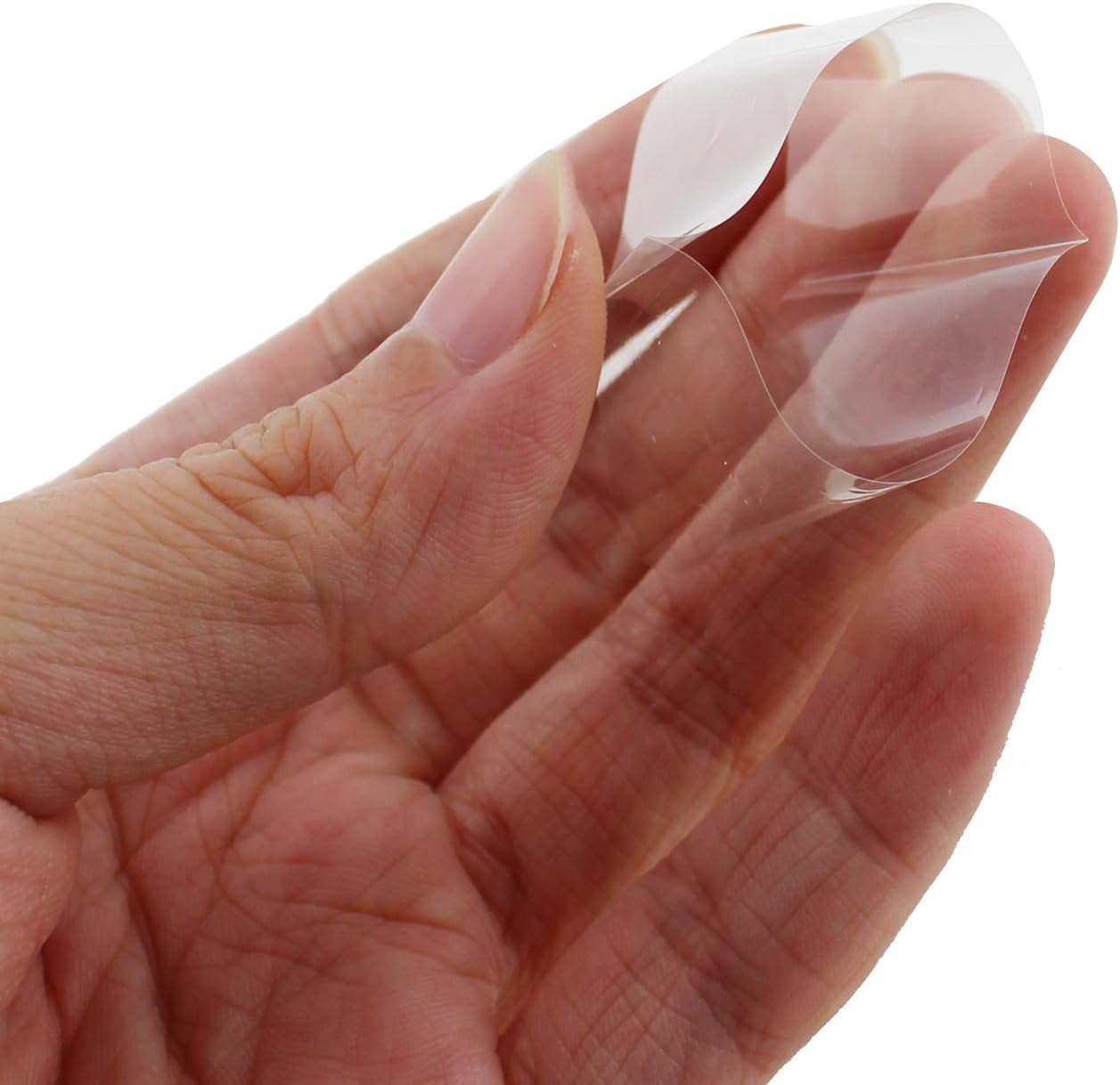 400PCS Transparent Essential Oil Bottle Dropper Cap PVC Shrink Film 40x30mm Packaging Perforated Seal Tampering and Leakage Prevention