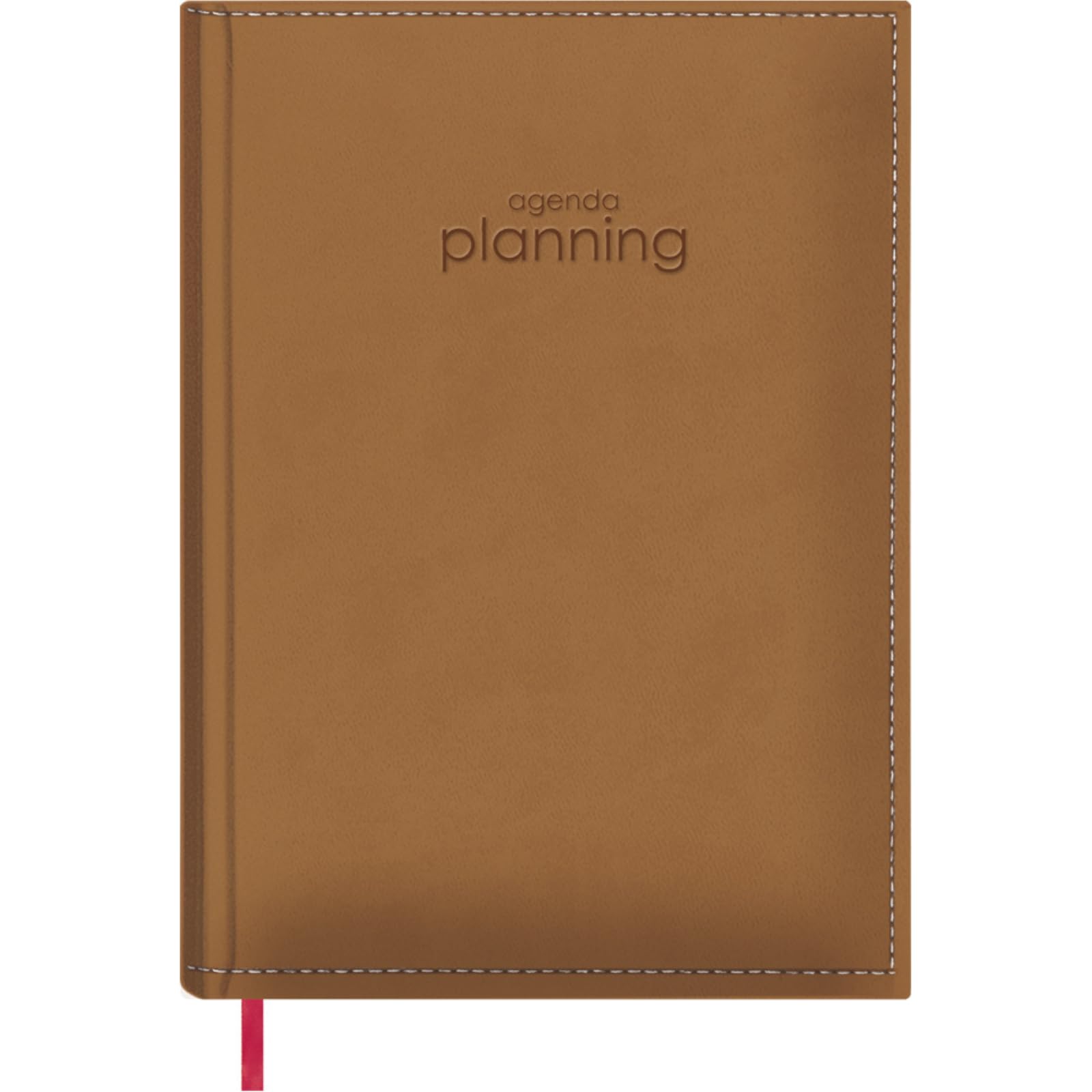 Annual Planning 2022 Planner - Weekly Organizer - Perpetual Planner - A4 Size 21 x 29.7 cm - Camel Colour - Portable Monthly Planner - Dohe