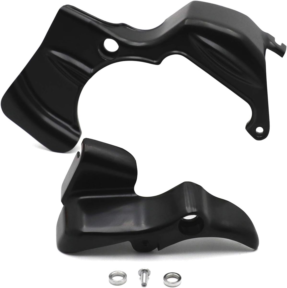 SMT- Black Transmission Shroud Cover For H-D Street Glide FLHX FLHXS CVO 09-16 [P/N: MT441-002-BK]