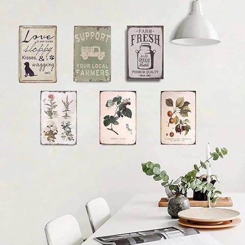 Miniatura 4 de Xiddxu Letrero de metal retro con texto en inglés "Cocktails Classic" para beber, arte clásico de cóctel, decoración de pared, decoración de pared