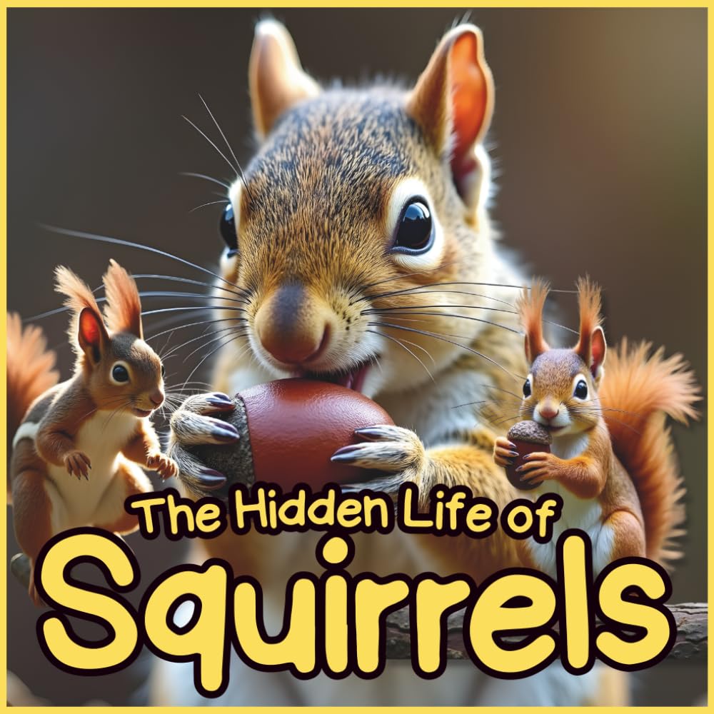 The Hidden Life of Squirrels: Discover the World of Squirrels – 24 Fascinating Facts and Stunning Wildlife Photos in a Fun and Educational Nature Book for Kids Ages 4-8