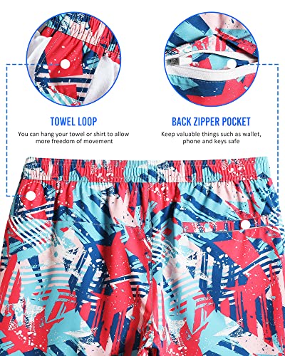 Image of maamgic Mens 5 inch Gym Running Shorts for Men 2 in 1 Quick Dry Workout Athletic Shorts
