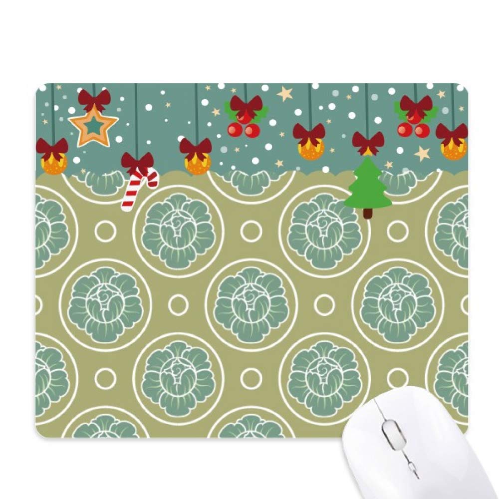 Tapis de souris en caoutchouc chou vert antidérapant pour le bureau