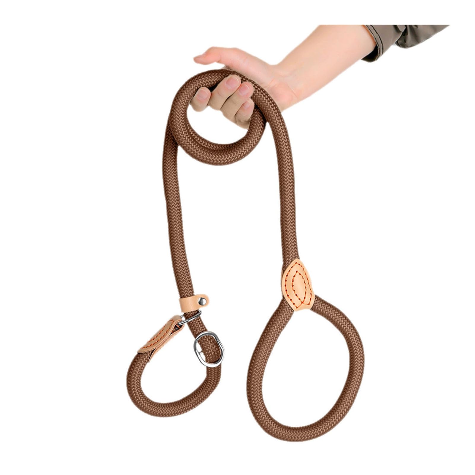 matumou Slip Leads for Dogs Heavy Duty Nylon Rope Slip Leash for Large Medium Dogs No Pull Training Leash for Walking Control