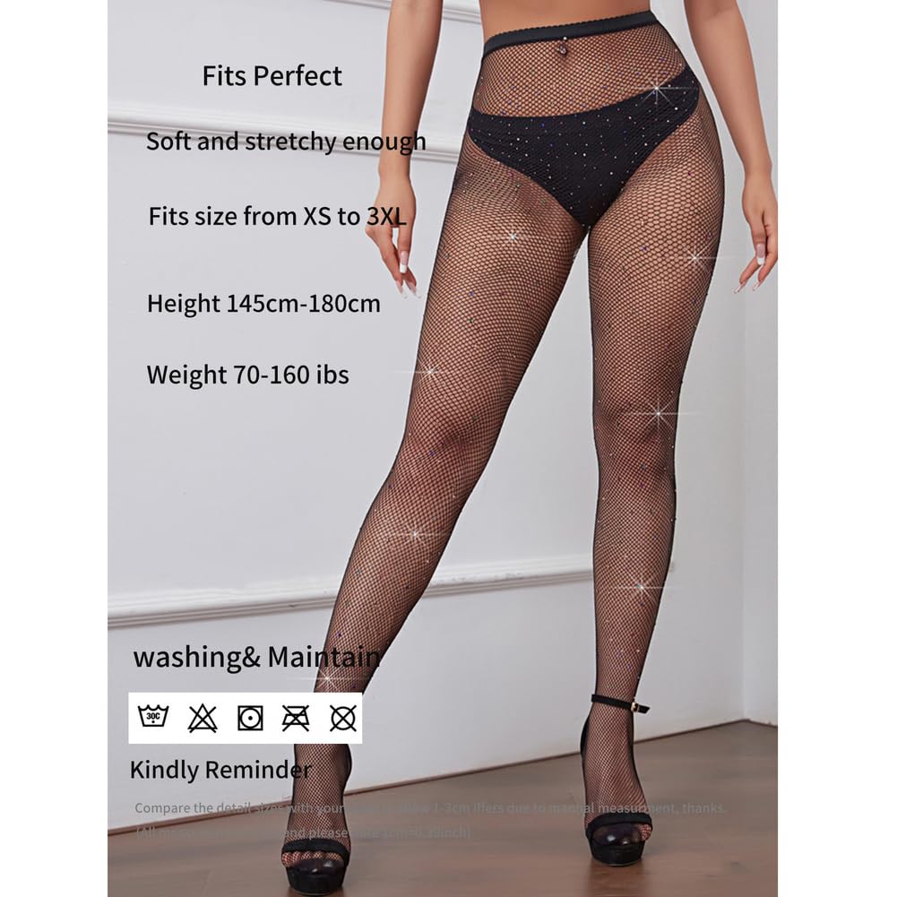 Sexy Netzstrümpfe fischnetz strümpfe Strass Netzstrumpfhose Netzstrumpfhosen Netz Stockings nylonstrümpfe für Bars Fotografie thematische Kostümparty BarKostümpartys Nachtclub Party