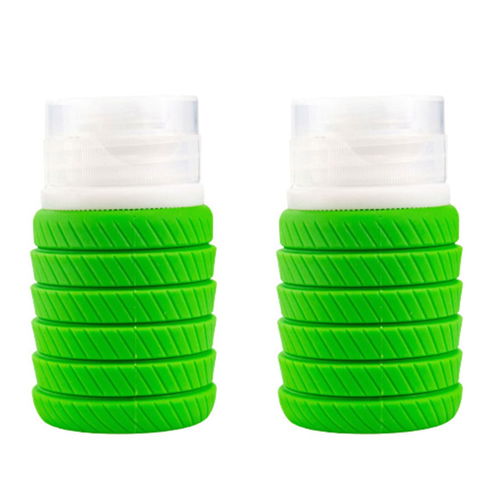 FGDTREE Silicone Bottle Accurate Pouring Spout Durability for Toiletries and Beauty Products Silicone Squeeze Bottle