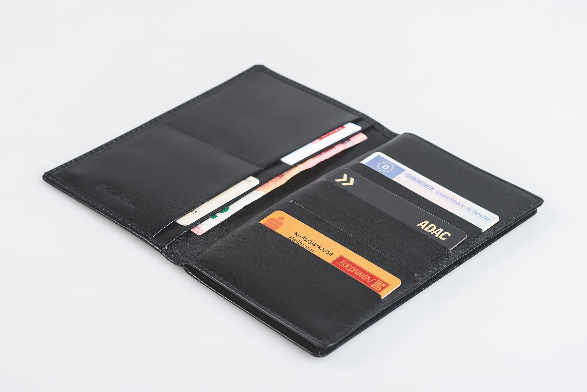 BRUNNEN Taschenkalender Mod. 746 2027 | A6, Leder, schwarz